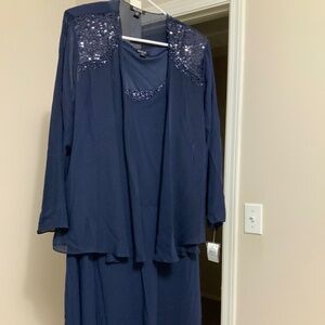 SLNY tank top formal dress, size 20W never been worn, tags still on the dress